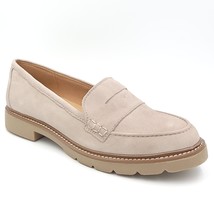 Rockport Women Slip On Penny Loafers Kacey Penny Sz US 9.5M Taupe Leather - £36.87 GBP