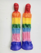 7 Color Figure Candles - $8.50