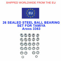 TAMIYA AROCS 3363 Rc Truck Compatible Steel Ball Bearing Upgrade Kit Hop Up Set - $29.40