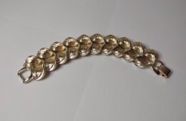 Vintage Metal Coro Leaf Bracelet  - £27.89 GBP