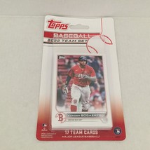 NEW 2022 Topps Boston Red Sox Team Set Xander Bogaerts Front Card - 17 T... - $16.10