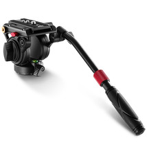 NEEWER Metal Video Tripod Fluid Head with Quick Release Plate for Manfrotto - £80.12 GBP