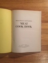 Vintage 1970 Better Homes and Gardens Meat Cook Book- hardcover image 3