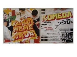 Komeda 2 Sided Poster Koko Meme DaDa Ko Me Da - £10.59 GBP