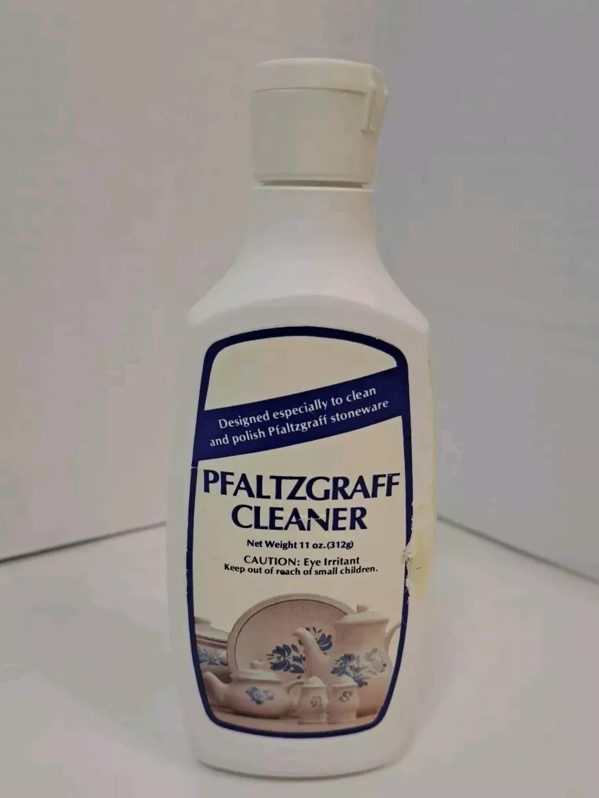 Pfaltzgraff Stoneware &amp; Porcelain Cleaner, 11 oz Disc Product 90% Full - $50.99