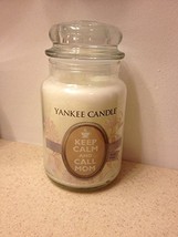 Yankee Candle, Large 22-oz. Jar Candle, Keep Calm and Call Mom - £31.45 GBP