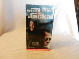 The Jackal (VHS, 1998) Bruce Willis, Richard Gere, Sidney Poitier - $9.00