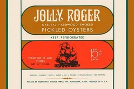Jolly Roger Pickled Oysters - Art Print - £17.57 GBP+