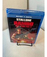 Rambo First Blood Part 2 (Blu-ray + Digital)-Brand NEW (Sealed)-S&amp;H w/Tr... - £9.32 GBP