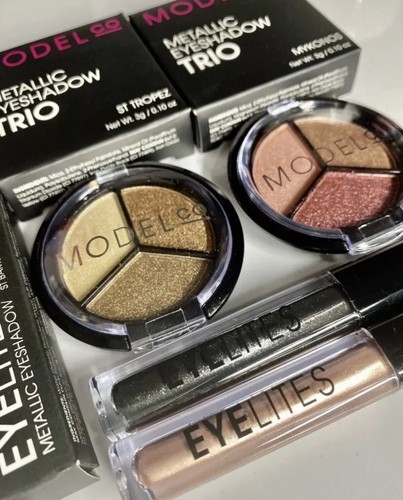 Model Co SET: 2pcs Metallic Eyeshadow Trio & 2pcs Eyelites Liquid Shadow Item image 2