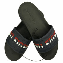 Nwt Tommy Hilfiger Msrp $54.99 Men&#39;s Black Slip On Slides Sandals Size 10 13 - £22.63 GBP