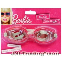 Barbie My Fab Swim Goggles Rubber Adjustable Goggles Barbie Swim Goggles - £19.66 GBP