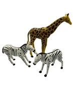 Playmobil Giraffe &amp; Zebra Animal Figures 3226721 Toy Set Brown &amp; White P... - $14.40