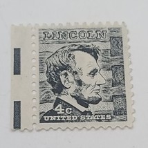  US Abraham Lincoln Black 4 Cent Stamp - £52.91 GBP