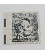  US Abraham Lincoln Black 4 Cent Stamp - £51.26 GBP