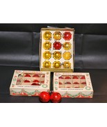 Vintage SHINY BRITE USA &amp; Poland Glass Ball Christmas Ornaments - Mix Lo... - $32.46