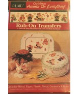 1994 PLAID Accents On Everything Rub On Transfers Christmas CookieBears ... - $8.13 CAD