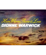 Here Where There Is Love - Dionne Warwick -Scepter LP  Record  - $171.67 MXN