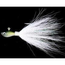 Bucktail Fishing Jig Lure Menhaden/Eel Color 1oz Bulk Packaged Pack of 10 - £29.90 GBP