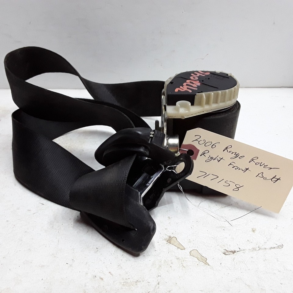 03 04 05 06 Range Rover right front passenger side black seat belt retra... - $27.61