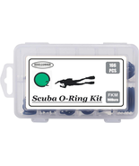  166-Piece Scuba O-Ring Kit – Rubber Rings for Diving Gear &amp; Tanks - $27.27