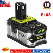 For RYOBI P108 18V One+ Plus High Capacity Battery 18 Volt Lithium-Ion New pack - £35.05 GBP