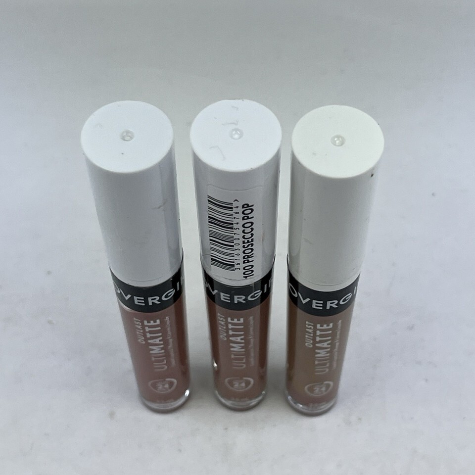 Covergirl Outlast UltiMatte Liquid Lipstick #100 Prosecco Pop New Sealed Lot 3 Item image 3