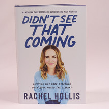  Didn&#39;t See That Coming By Rachel Hollis Hardcover Book With DJ Brand Ne... - £3.87 GBP