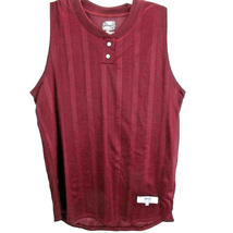 Sleeveless Softball Jersey Fast Pitch Top Maroon Women Sz XL Athletic To... - £5.46 GBP