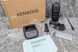Kenwood ProTalk NX-P1302 AU K 64-Channel Portable 2-Way Radio &amp; Base Works - $99.99