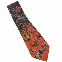 Vtg 1993 Looney Tunes NFL Football Evasive Offense Bugs Taz Novelty Necktie - £16.58 GBP