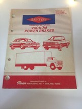 Vintage 1988 Best Test remanufactured Vacuum power brake catalog - $23.71