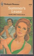 Malcolm, Margaret - Summer&#39;s Lease - Harlequin Romance - # 2252 - £5.58 GBP