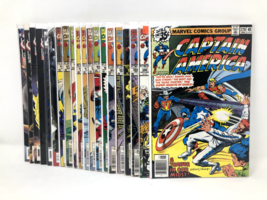 Lot of 20 Captain America Marvel Comics 229-416 Incomplete Run Plus Extras - $31.50