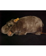 15&quot; Steiff Mocky Hippopotamus Plush Toy With Tags Number 063466 From 1996 - €86,58 EUR