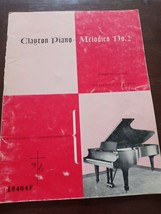 Clayton Piano Melodies No 2 By Norman Clayton Vintage Piano Music Book - £92.57 GBP