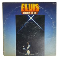 Elvis Presley - Moody BLUE- 1977 Rca Records - AFL1-2428 - Blue Vinyl - £8.15 GBP