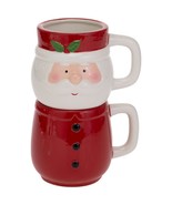Festive Santa Stack Mug Duo - £33.96 GBP