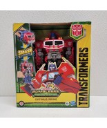 Transformers Bumblebee Cyberverse Adventures Smash Changers Optimus Prim... - $19.70