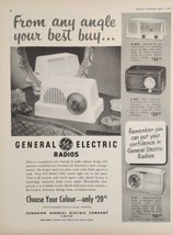 1951 Print Ad GE Canadian General Electric Table Radios Toronto,Ontario ... - $20.68
