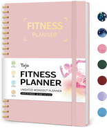 Fitness Workout Journal for Women &amp; Men, A5(5.5&quot; X 8.2&quot;) Workout Log Boo... - $17.37