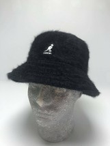 Men&#39;s Kangol Black Lahinch Furgora Bucket Hat - $120.00