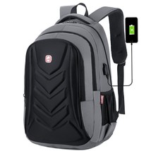 Men Multifunctional Schoolbag Backpack EVA Protect Shell 15&quot; Laptop Bag for Male - £43.84 GBP