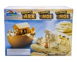 Noah&#39;S Ark 17 Piece Playset With Noah, 14 Animals And Floating Ark- Chri... - $69.99