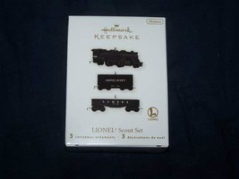 2010 Lionel Scout Train Set Hallmark Keepsake Christmas Ornament - $17.24