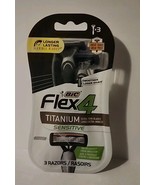 Bic Flex 4 Three Pack Men&#39;s Disposable Razors - $291.84 MXN
