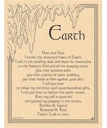 5 Elements Invocation Parchment-Like Pages! Earth, Air, Fire, Water, Spi... - $107.37 MXN