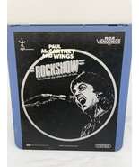 Paul McCartney &amp; Wings Rockshow CED Selectavision Videodiscs - $20.78 CAD