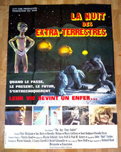 La Nuit Des EXTRA-TERRESTRES -THE Day Time ENDED- Original Poster - Affiche 1979 - £102.19 GBP