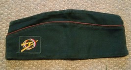 008 Vintage Boy Scout Explorer Envelope Garrison Style Hat Size Large BSA - £27.91 GBP